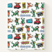 Gremlins™ Sticker-Spaß-Muster Notizblock (Rückseite)