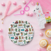 Gremlins™ Sticker-Spaß-Muster Pappteller (Party)