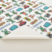 Gremlins™ Sticker-Spaß-Muster Sherpadecke (3/4)