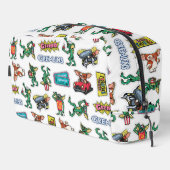 Gremlins™ Sticker-Spaß-Muster Waschbeutel (Rechte Ecke)