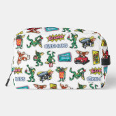 Gremlins™ Sticker-Spaß-Muster Waschbeutel (Rückseite)