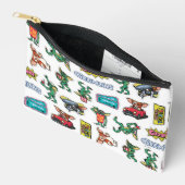Gremlins™ Sticker-Spaß-Muster Zubehörtasche (Offen)