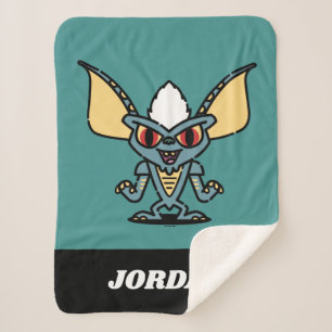 Gremlins   Streifen Süß Comic   Fügen Sie Ihren Na Sherpadecke