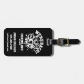 Gremlins | Streifen Wir sind zurück Gepäckanhänger (Vorderseite horizontal)