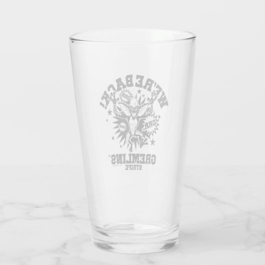 Gremlins | Streifen Wir sind zurück Glas (Rückseite)