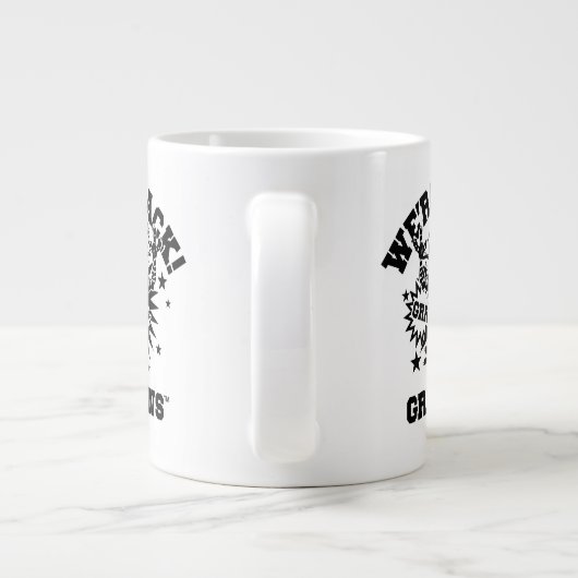 Gremlins | Streifen Wir sind zurück Jumbo-Tasse (Rückseite)