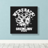 Gremlins | Streifen Wir sind zurück Leinwanddruck (Insitu (Holzboden))