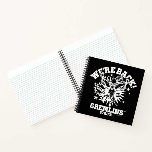 Gremlins | Streifen Wir sind zurück Notizblock (Innenseite)