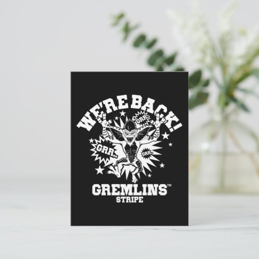 Gremlins | Streifen Wir sind zurück Postkarte (Stehend Vorderseite)