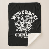 Gremlins | Streifen Wir sind zurück Sherpadecke (Vorderseite)