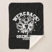 Gremlins | Streifen Wir sind zurück Sherpadecke (Vorderseite)