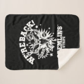 Gremlins | Streifen Wir sind zurück Sherpadecke (Vorderseite (Horizontal))