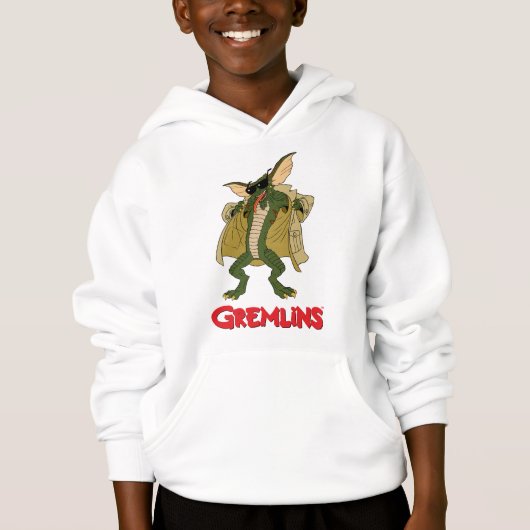 Gremlins | Strip Trench Coat Flash Hoodie (Vorderseite)