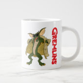 Gremlins | Strip Trench Coat Flash Jumbo-Tasse (Rechts)
