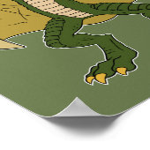 Gremlins | Strip Trench Coat Flash Poster (Ecke)