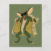 Gremlins | Strip Trench Coat Flash Postkarte (Vorderseite)
