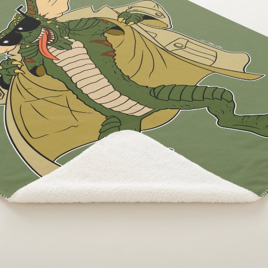 Gremlins | Strip Trench Coat Flash Sherpadecke (3/4)