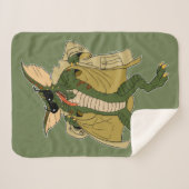 Gremlins | Strip Trench Coat Flash Sherpadecke (Vorderseite (Horizontal))