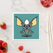 Gremlins | Stripe Cute Comic Character Serviette (Beispiel)