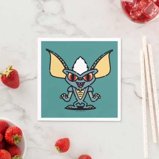 Gremlins | Stripe Cute Comic Character Serviette (Beispiel)