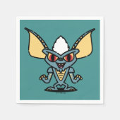 Gremlins | Stripe Cute Comic Character Serviette (Vorderseite)