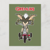 Gremlins | Stripe Riding Tricycle Postkarte (Vorderseite)