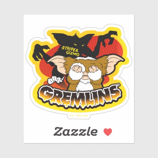Gremlins | Stripe Scaring Gizmo Aufkleber (Blatt)
