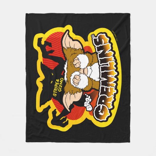 Gremlins | Stripe Scaring Gizmo Fleecedecke (Vorderseite)