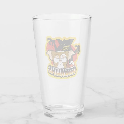 Gremlins | Stripe Scaring Gizmo Glas (Rückseite)