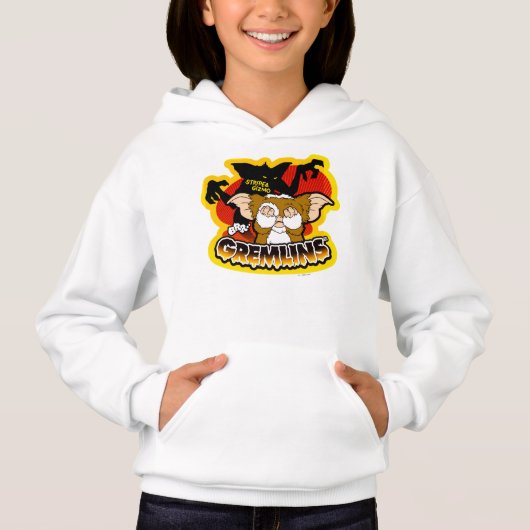 Gremlins | Stripe Scaring Gizmo Hoodie (Vorderseite)