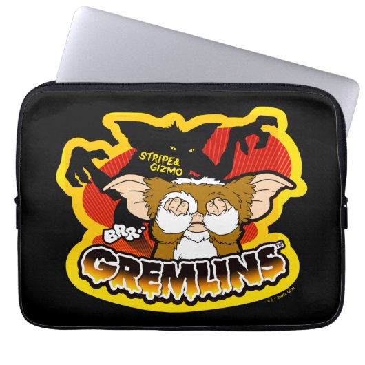 Gremlins | Stripe Scaring Gizmo Laptopschutzhülle (Vorderseite)