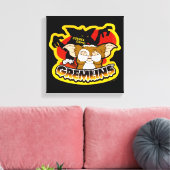 Gremlins | Stripe Scaring Gizmo Leinwanddruck (Insitu (Wohnzimmer))