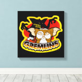 Gremlins | Stripe Scaring Gizmo Leinwanddruck (Insitu (Holzboden))