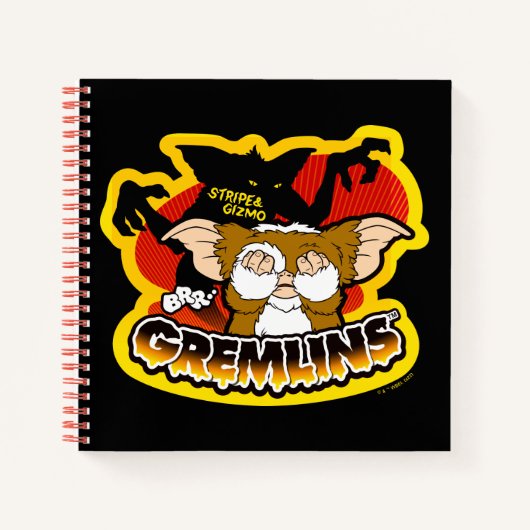 Gremlins | Stripe Scaring Gizmo Notizblock (Vorderseite)