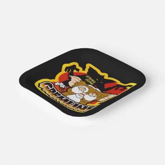 Gremlins | Stripe Scaring Gizmo Pappteller (Gewinkelt)