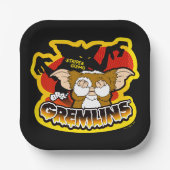Gremlins | Stripe Scaring Gizmo Pappteller (Vorderseite)