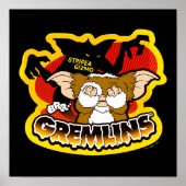 Gremlins | Stripe Scaring Gizmo Poster (Vorne)