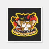 Gremlins | Stripe Scaring Gizmo Serviette (Vorderseite)