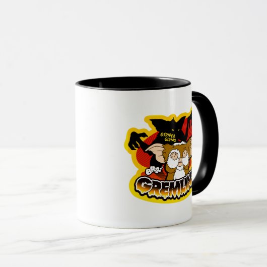 Gremlins | Stripe Scaring Gizmo Tasse (VorderseiteRechts)