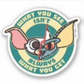 Gremlins | Was Sie sehen ist nicht immer, was Sie Aufkleber (Vorderseite)