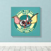 Gremlins | Was Sie sehen ist nicht immer, was Sie Leinwanddruck (Insitu (Holzboden))