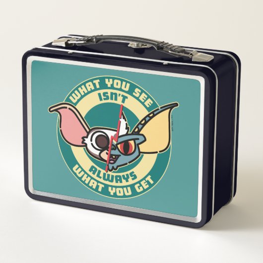 Gremlins | Was Sie sehen ist nicht immer, was Sie Metall Brotdose (Rückseite)