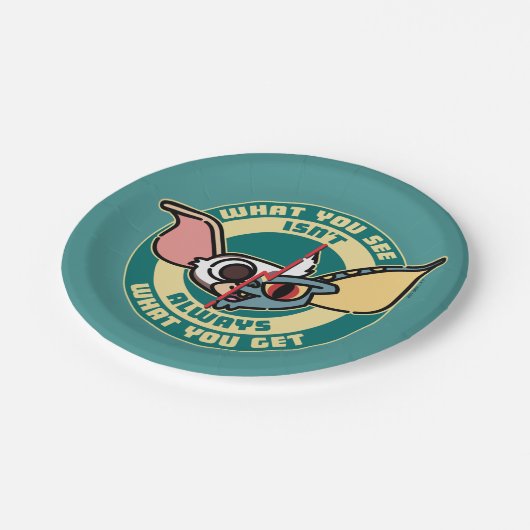 Gremlins | Was Sie sehen ist nicht immer, was Sie Pappteller (Schrägansicht)