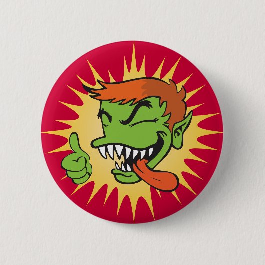 Gremmie Knopf - Rot Button (Vorderseite)