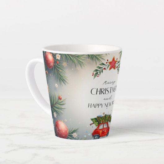 Gren&Red Weihnachtstasse 2025 Milchtasse (Linke Ecke)