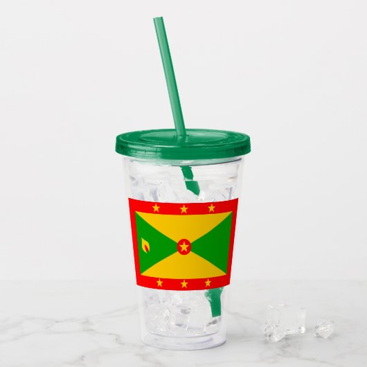 Grenada Acryltrinkbecher (Vorderseite Ice)
