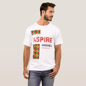 Grenada ASPIRE HIGHER Christliche Schrift T-Shirt (Vorne ganz)