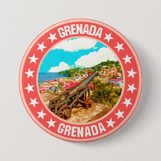 Grenada Button (Vorderseite)