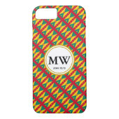 GRENADA CARRIACOU Christliches Monogramm Lebensdau Case-Mate iPhone Hülle (Rückseite)