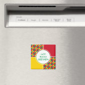 GRENADA Custom Patriotic GOD BLESS Kühlschrank Magnet (In Situ (Geschirrspüler))